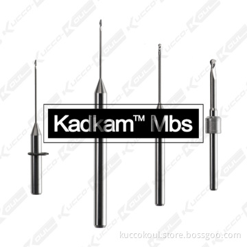 Kadkam Mbs dental milling burs for CAD/CAM milling blanks alloy/metal milling burs